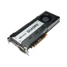 NVIDIA Quadro K6000 - Carte graphique - Quadro K6000 - 12 Go GDDR5 - PCIe 3.0 x16 - 2 x DVI, 2 x Display... (730874-B21)_1